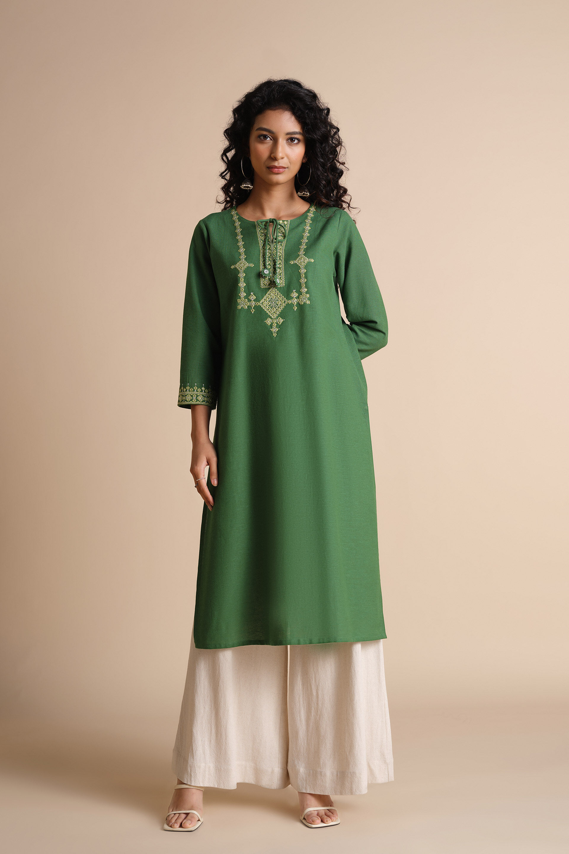 The Paan Kurta, Green, image 2